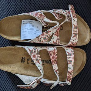 Floral Birkenstock Sandals